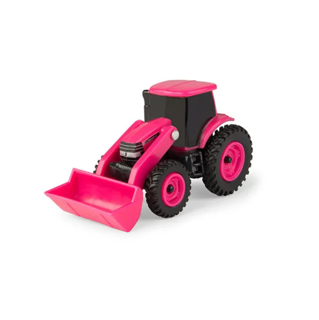 Fat Brain Toy 1/64 Case IH Pink Tractor with Loader Online