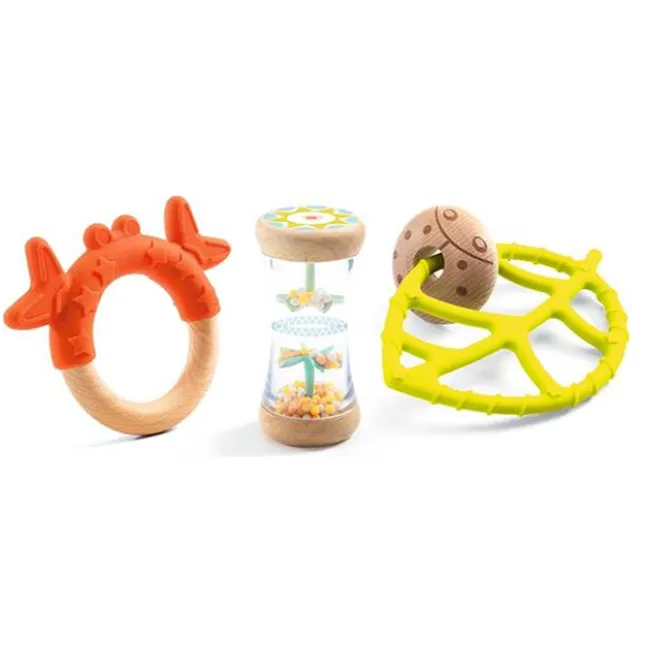 Fat Brain Toy Baby White - 3 Piece Baby Set Outlet