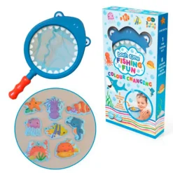 Fat Brain Toy Bath Time Color-Changing Fishing Fun Hot