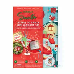 Fat Brain Toy Box CanDIY Totally Santa Letters to Santa Mini Mailbox Set Outlet