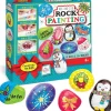 Fat Brain Toy Holiday Hide and Seek Rock Painting Kit New