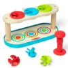 Fat Brain Toy Match & Push Spinning Tops Fashion
