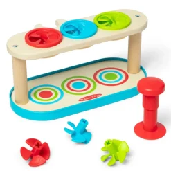 Fat Brain Toy Match & Push Spinning Tops Fashion