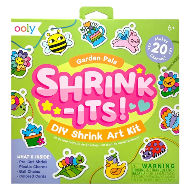 Fat Brain Toy Shrink-Its! DIY Shrink Art Kit - Garden Pals Hot