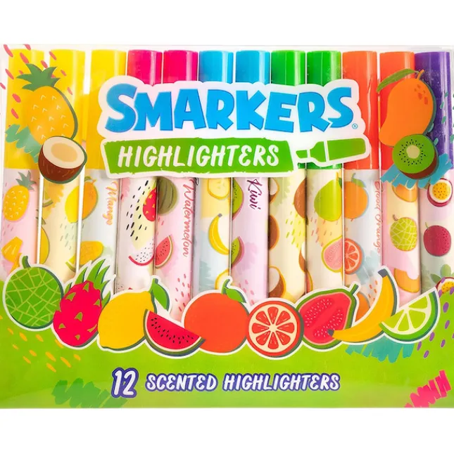 Fat Brain Toy Smarkers Medium Highlighters 12-Pack Online