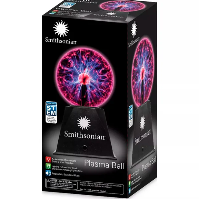 Fat Brain Toy Smithsonian Plasma Ball New