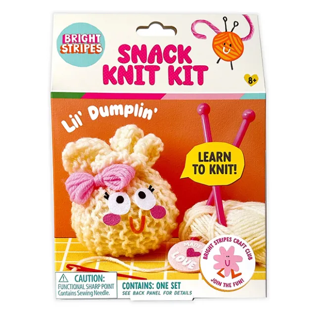 Fat Brain Toy Snack Knit Kit - Lil Dumpling Hot