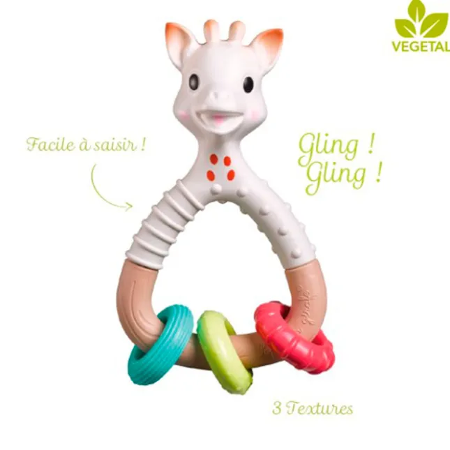Fat Brain Toy Sophie La Giraffe So'Pure Natur'rings Best