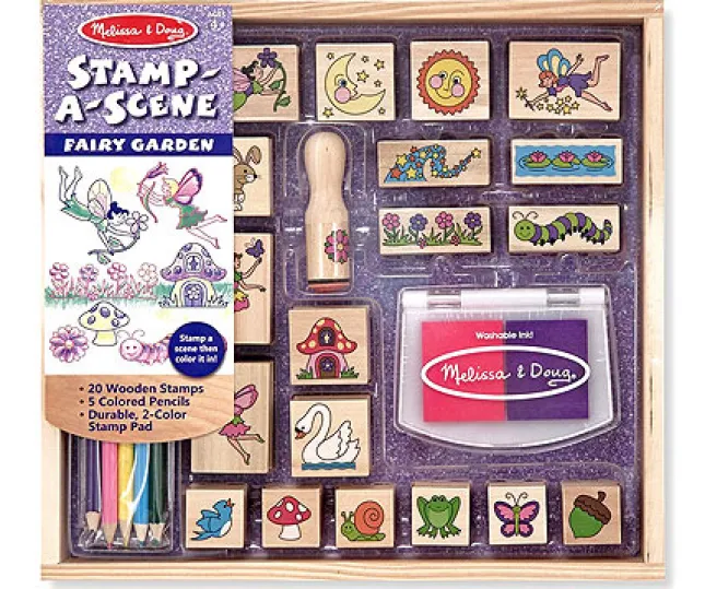 Fat Brain Toy Stamp-a-Scene Fairy Garden Discount