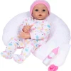 Fat Brain Toy Sunshine Pink 7 pc Feeding Support & Doll Gift Set Best