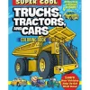 Fat Brain Toy Super Cool Trucks Tractors and Cars Coloring Book for Kids Online