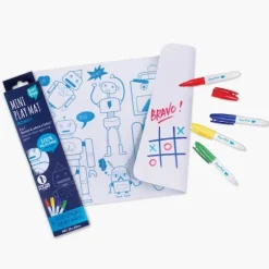 Fat Brain Toy Super Petit Mini Play Mat - Robot Outlet