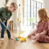 Fat Brain Toy Sweep, Scrub, and Shine Cleaning Set Hot