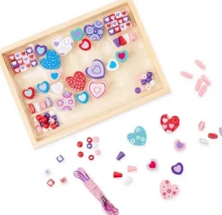 Fat Brain Toy Sweet Hearts Bead Set Fashion