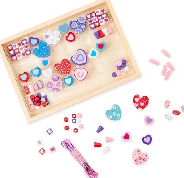 Fat Brain Toy Sweet Hearts Bead Set Fashion
