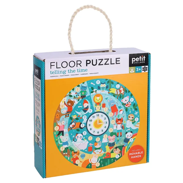 Fat Brain Toy Telling the Time Floor Puzzle Sale