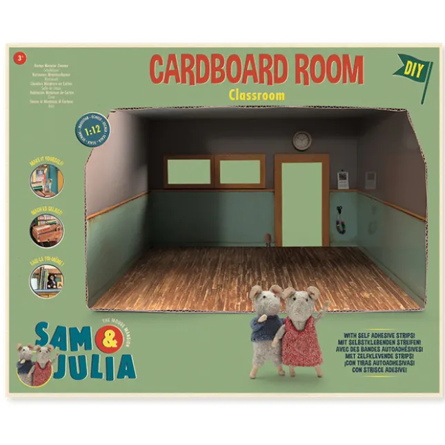 Fat Brain Toy The Mouse Mansion Cardboard Room - Classroom Online