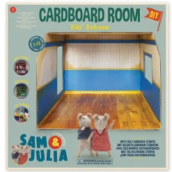 Fat Brain Toy The Mouse Mansion Cardboard Room - Bedroom Best