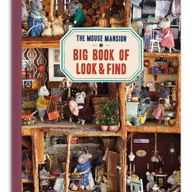 Fat Brain Toy The Mouse Mansion Sam & Julia Big Book of Look & Find Outlet