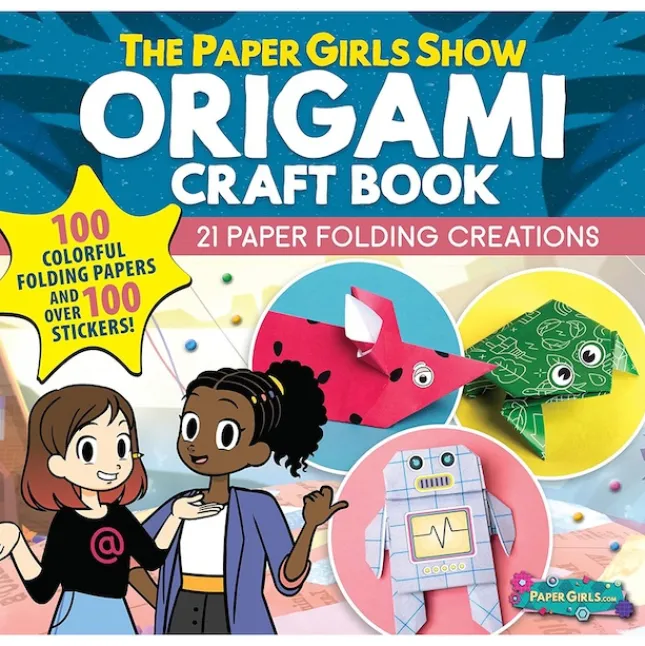 Fat Brain Toy The Paper Girls Show Origami Craft Book Outlet