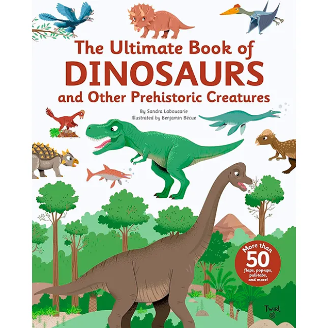 Fat Brain Toy The Ultimate Book of Dinosaurs and Other Prehistoric Creatures New