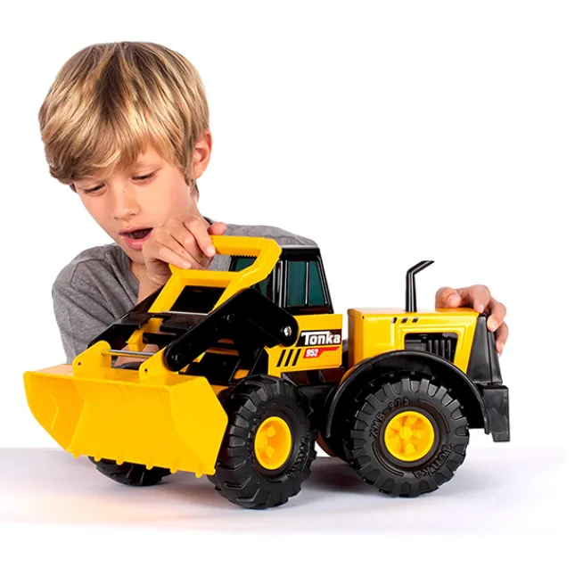 Fat Brain Toy Tonka Steel Classics Front Loader Best