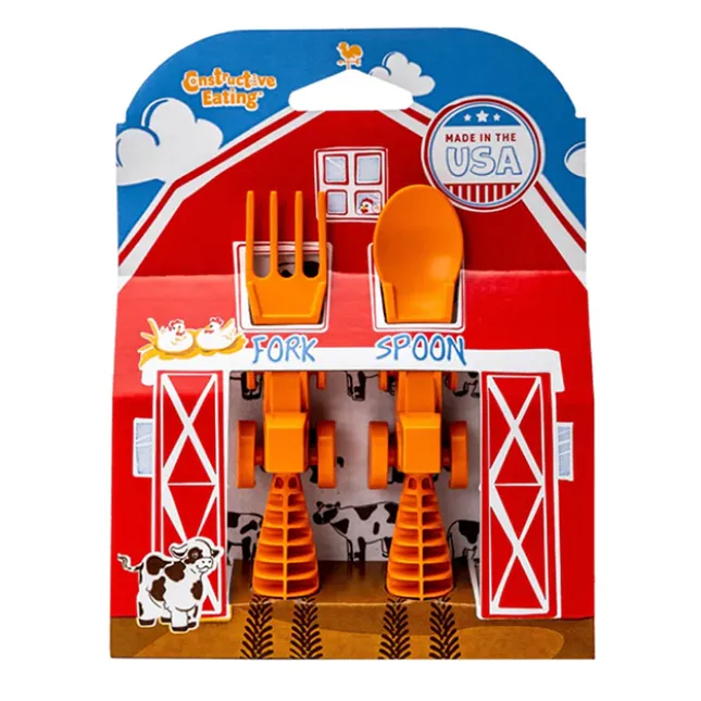 Fat Brain Toy Tractor Utensils Outlet