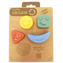 Fat Brain Toy Viking Toys Re:line Sand Forms Happy Faces - 4 pc Sale
