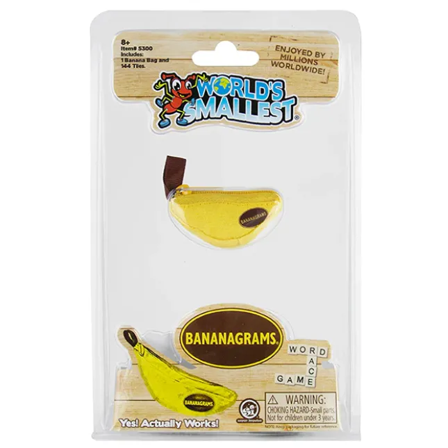 Fat Brain Toy World's Smallest Bananagrams Best