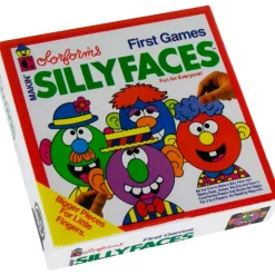 Fat Brain Toy World's Smallest Colorforms Silly Faces Fashion