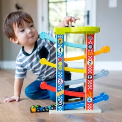 Fat Brain Toy ZigZag Racetrack Best